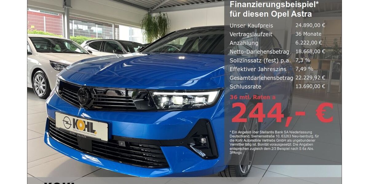 Opel Astra 23.000 km 24.490 &euro; Aachen 52078