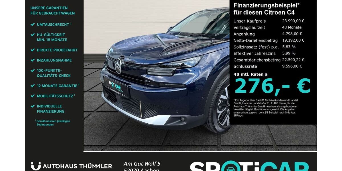 Citroen C4 5.999 km 23.690 &euro; Aachen 52070