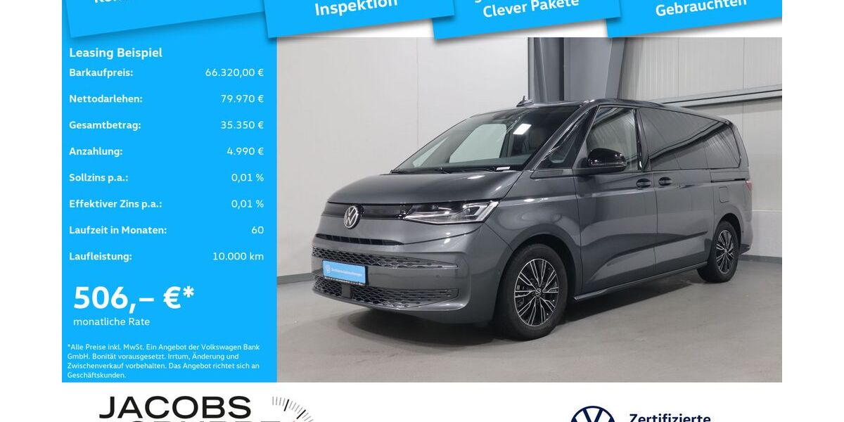 VW T7 Multivan 16.900 km 59.920 &euro; Aachen 52078