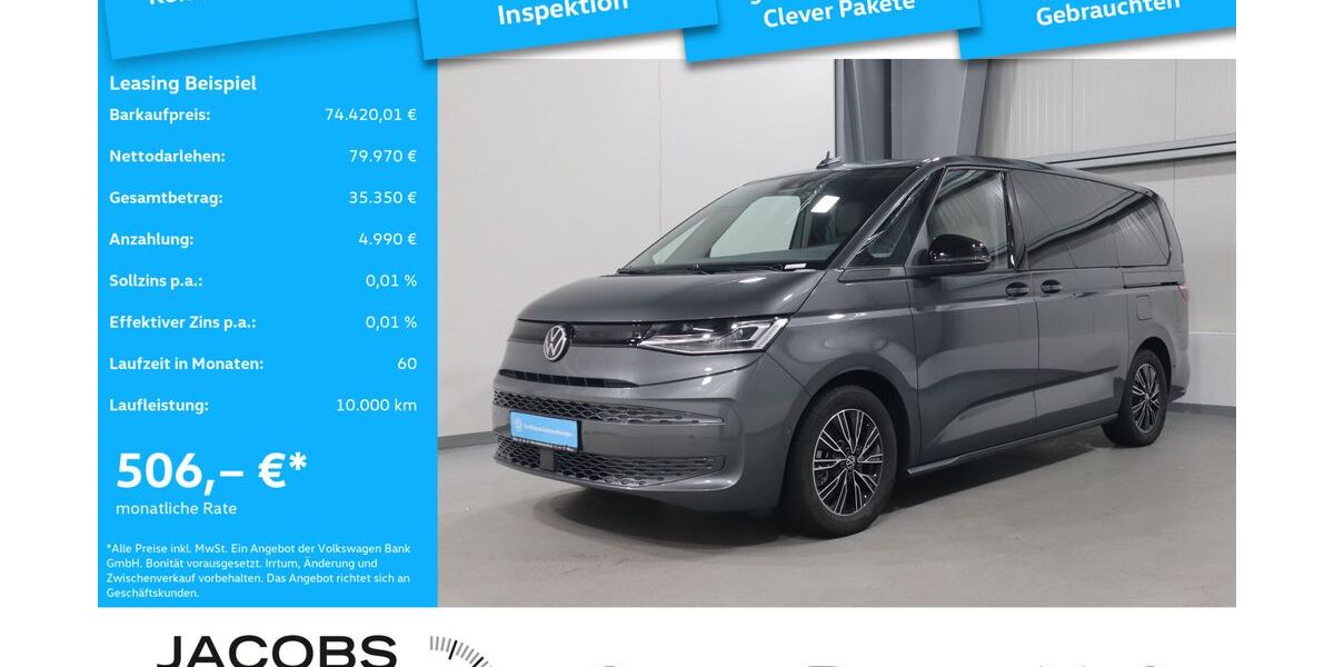 VW T7 Multivan 16.900 km 69.970 &euro; Aachen 52078