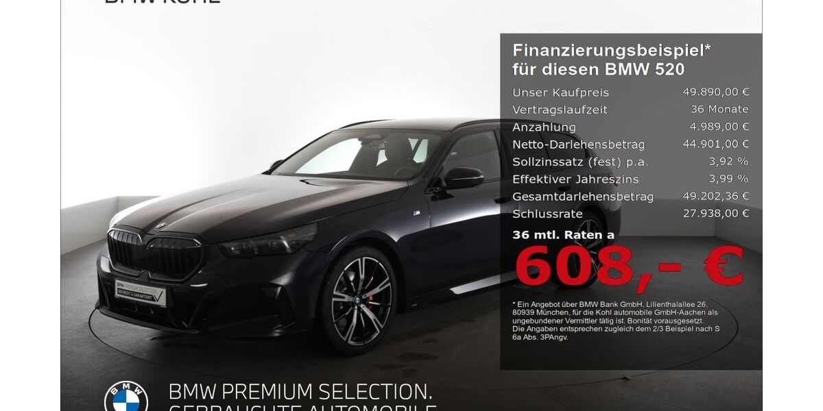 BMW 520 8.137 km 49.890 &euro; Aachen 52078