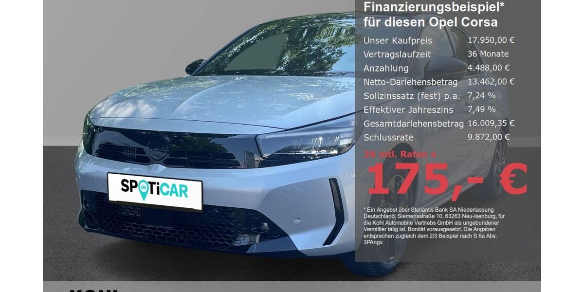 Opel Corsa 7.600 km 17.950 &euro; Aachen 52078