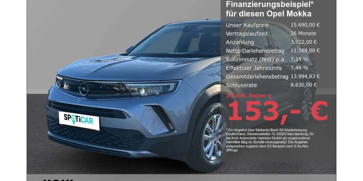 Opel Mokka 35.900 km 15.690 &euro; Aachen 52078