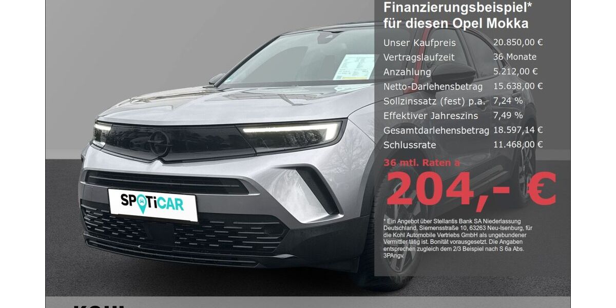 Opel Mokka 17.900 km 20.850 &euro; Aachen 52078