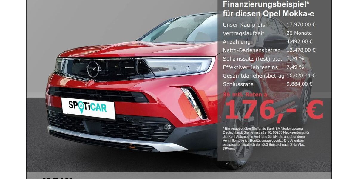 Opel Mokka-e 32.300 km 17.970 &euro; Aachen 52078