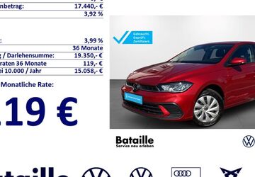 VW Polo 5.719 km 17.440 &euro; Jülich 52428