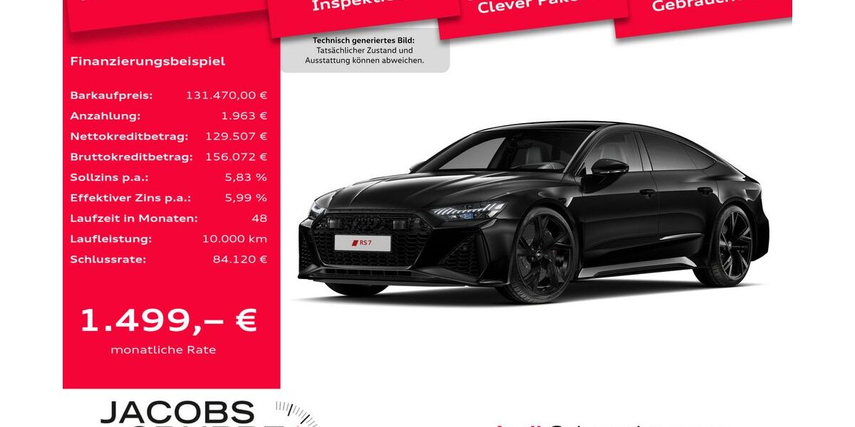 Audi RS7 13.520 km 130.560 &euro; Aachen 52078