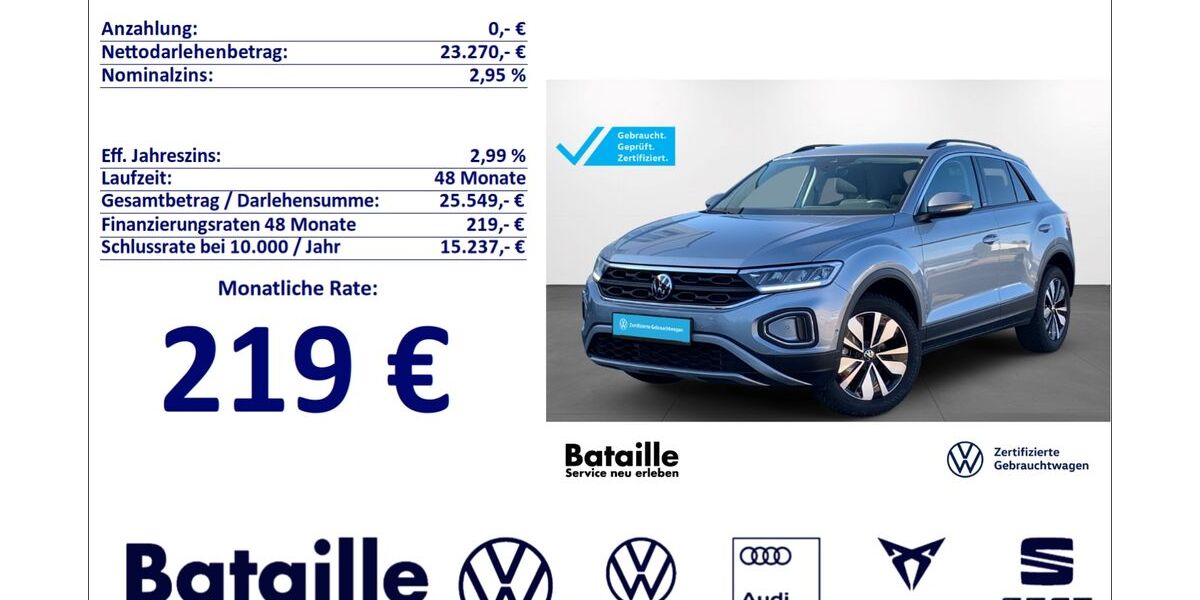 VW T-Roc 11.572 km 21.970 &euro; Jülich 52428