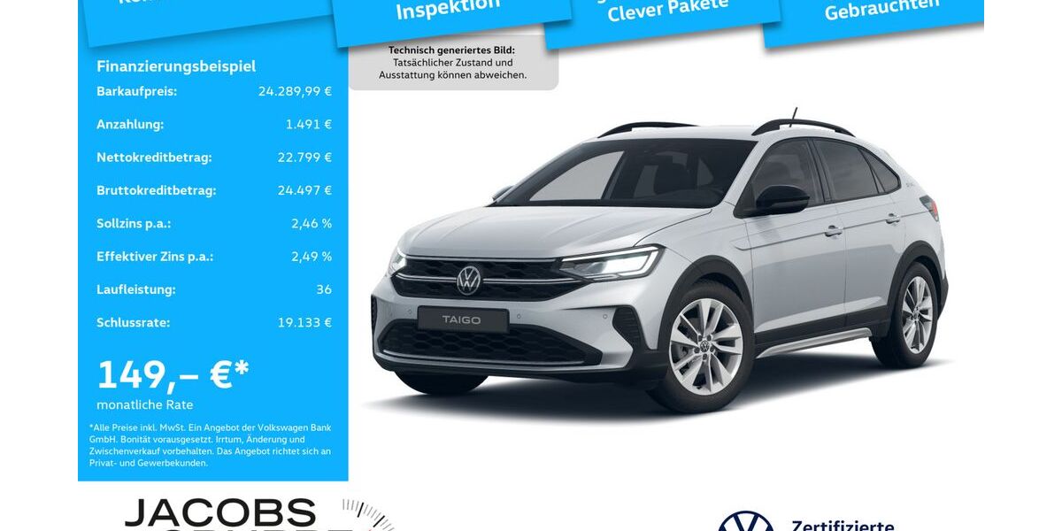 VW Taigo 12.788 km 21.480 &euro; Düren 52351