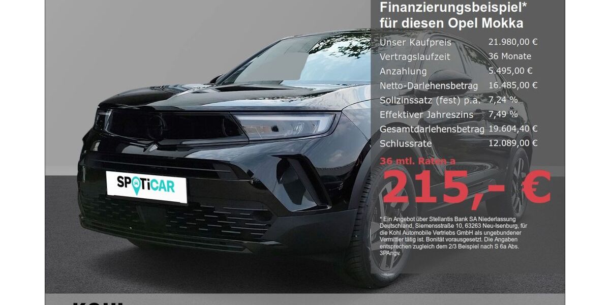 Opel Mokka 29.950 km 21.980 &euro; Aachen 52078