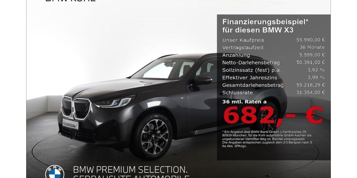 BMW X3 10.430 km 55.990 &euro; Aachen 52078