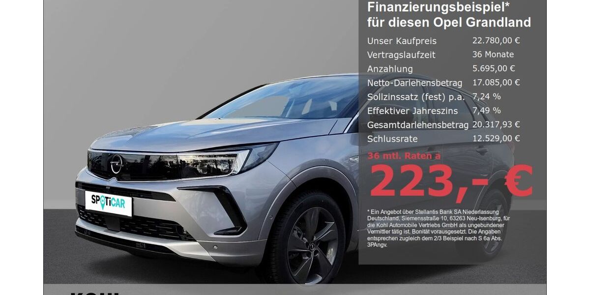 Opel Grandland (X) 31.100 km 21.190 &euro; Aachen 52078