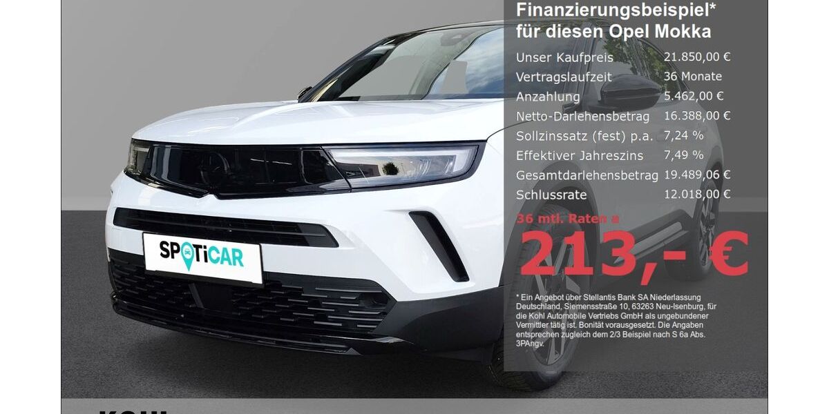 Opel Mokka 19.800 km 20.650 &euro; Aachen 52078