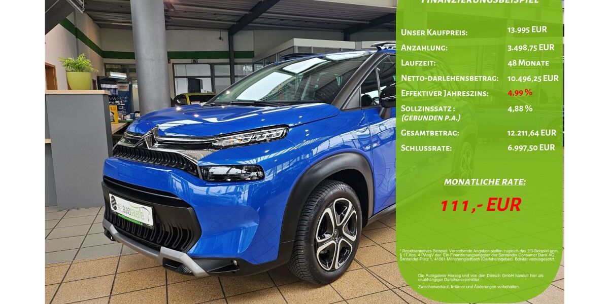 Citroen C3 Aircross 5.000 km 13.995 &euro; Geilenkirchen 52511