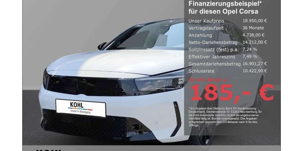 Opel Corsa 7.900 km 18.950 &euro; Aachen 52078