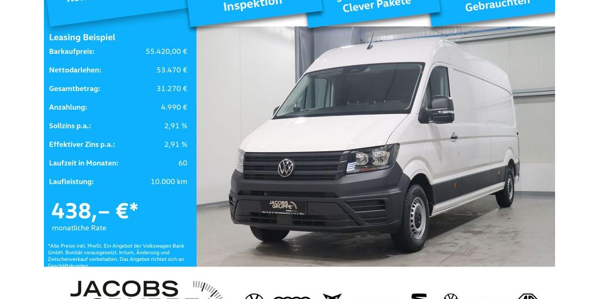 VW Crafter 5.999 km 54.620 &euro; Aachen 52078