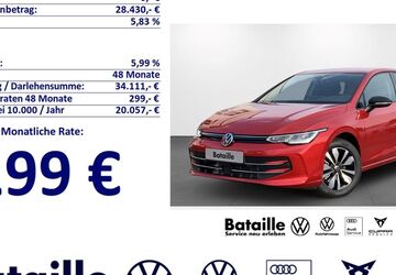 VW Golf 9.756 km 27.470 &euro; Jülich 52428