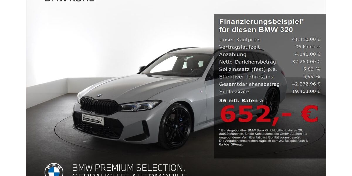 BMW 320 61.401 km 41.410 &euro; Aachen 52078