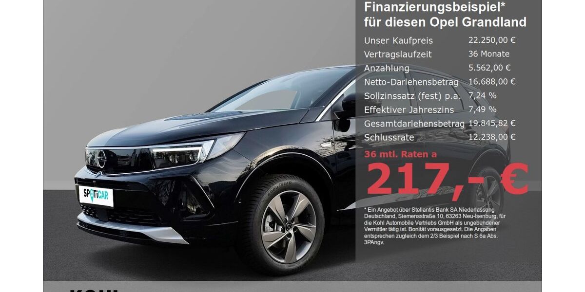 Opel Grandland (X) 19.950 km 22.250 &euro; Aachen 52078