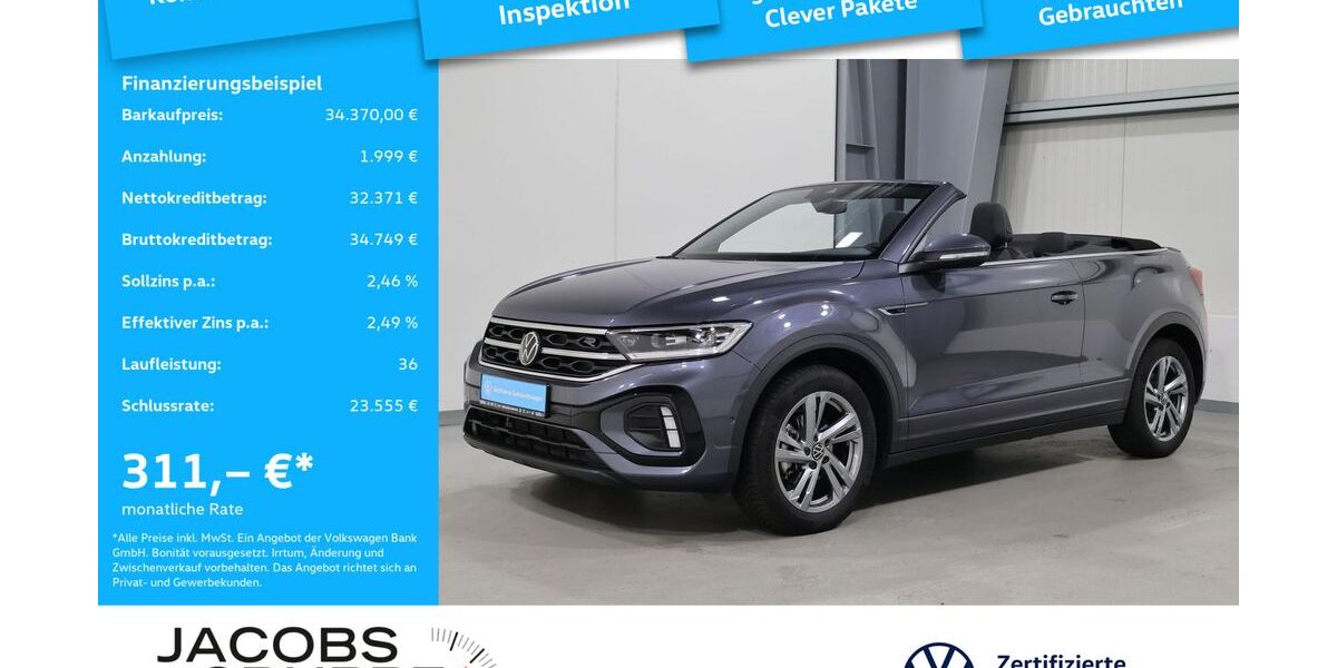 VW T-Roc 24.506 km 34.370 &euro; Aachen 52078