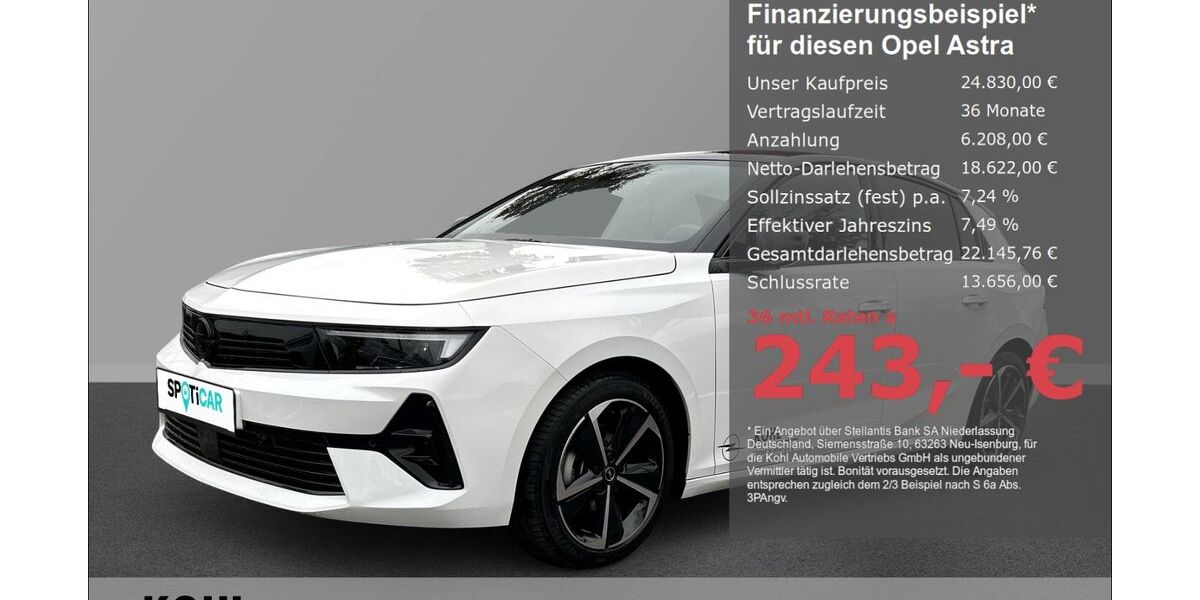 Opel Astra 5.950 km 24.330 &euro; Aachen 52078