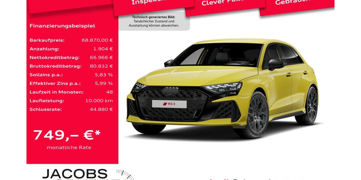 Audi RS3 7.151 km 67.980 &euro; Aachen 52078
