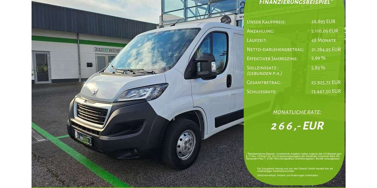 Peugeot Boxer 22.993 km 26.895 &euro; Geilenkirchen 52511
