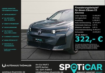 Citroen C5 Aircross 7.999 km 31.690 &euro; Aachen 52070