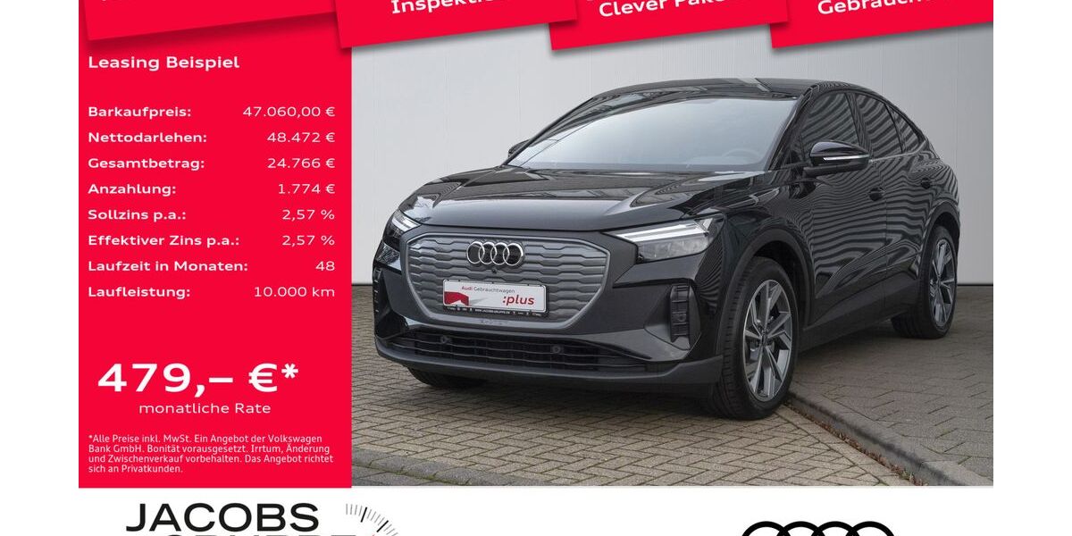 Audi Q4 5.502 km 46.490 &euro; Düren 52351