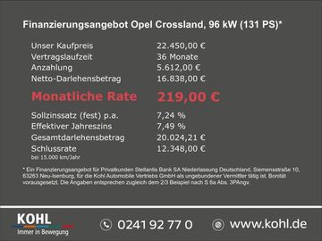Gebrauchte Opel Crossland