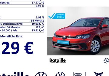 VW Polo 1.836 km 17.970 &euro; Jülich 52428