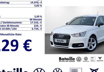 Audi A1 34.199 km 14.970 &euro; Jülich 52428