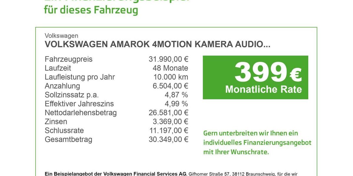 VW Amarok 90.347 km 27.990 &euro; Düren 52353