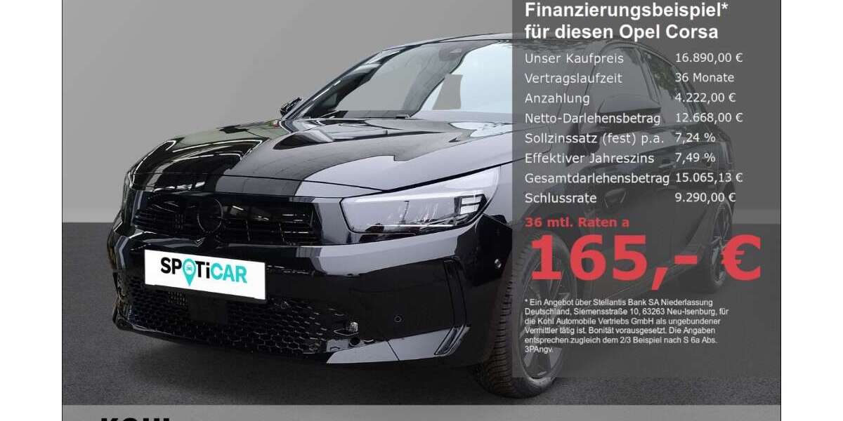 Opel Corsa 19.900 km 16.890 &euro; Aachen 52078